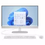 HP 24-cr0430ng 23.8 collu All-in-One galddators, Intel Core i3-1315U, 8GB RAM, 256GB SSD, Windows 11 Home, balts