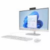 HP 24-cr0450ng All-in-One PC, 23,8 collu FHD IPS, Intel Core i5-1334U, 8 GB RAM, 512 GB SSD, Windows 11 Home, balts