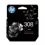 HP 308 oriģinālā tintes kasetne, melna, 160 lappuses, blisteris (7FP21UE#30A)