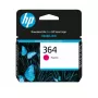 HP 364 oriģinālā fuksīna tintes kasetne (CB319EE)