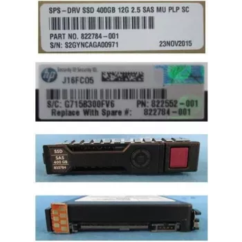 HP 400GB 6G SAS LE 2,5 collu SC EL SSD (767904-B21)