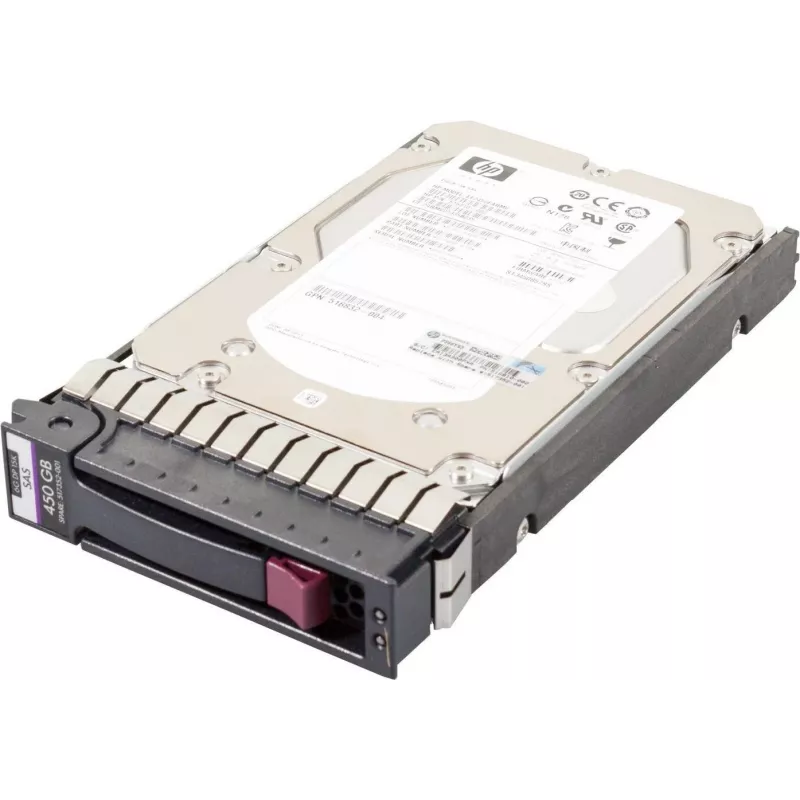 HP 450GB 15K SAS 6Gb/s 3,5 inch divu portu karstās nomaiņas uzņēmuma cietais disks