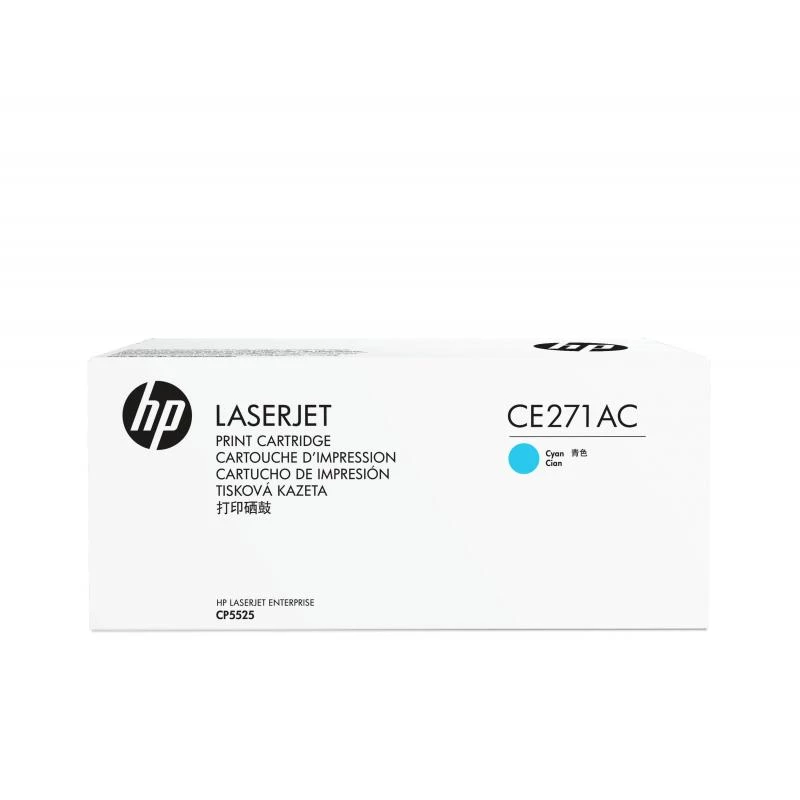 HP 650A Cyan Original tonera kasetne (CE271AC) - Contract
