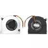 HP 6520S / 540 CPU dzesēšanas ventilators - 3 kontaktu, 5V, hidrodinamiskais gultnis, melns