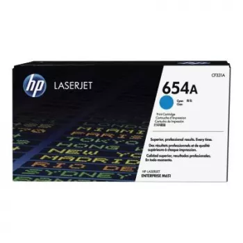 HP 654A Cyan Original Toner Cartridge (CF331A) - 15 000 lappuses