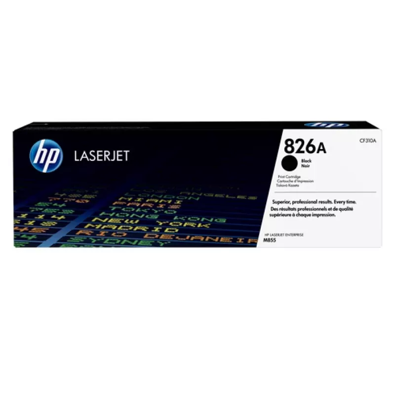 HP 826A Original Toner Cartridge Black Standard Yield 29,000 Pages 1-Pack