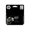 HP 937 melna oriģinālā tintes kasetne – pigmenta bāzes, standarta ietilpība (4S6W5NE#LS3)