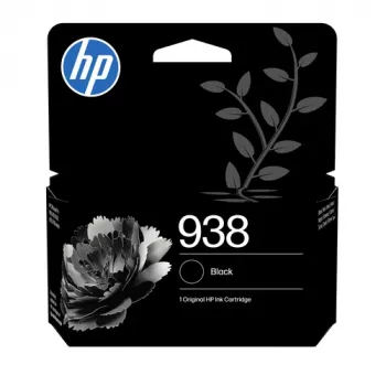HP 938 oriģinālā lielas ietilpības melnā tintes kasetne (1 450 lapas)