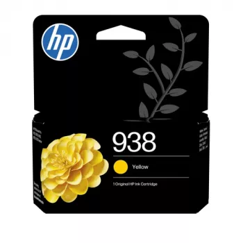HP 938 dzeltena oriģinālā tintes kasete - 800 lappušu izdruka