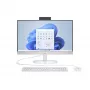 HP All-in-One 24-cr0046na Desktop PC, Intel Core i5-1334U, 8GB RAM, 512GB SSD, 23.8 inch Full HD IPS Displejs, Windows 11 Home, Balts