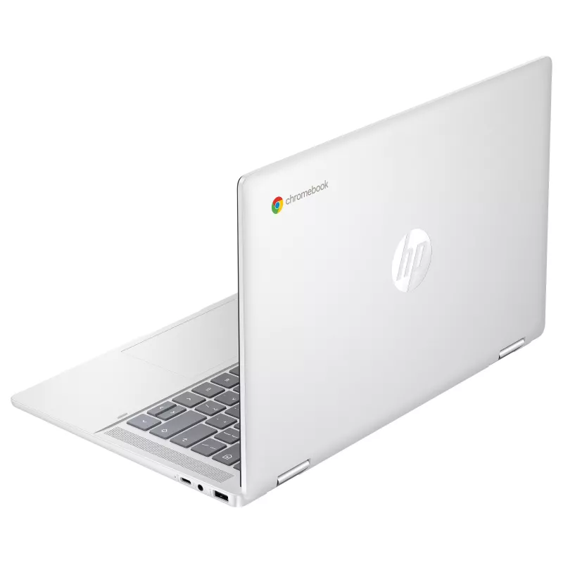 HP Chromebook x360 14b-cd0420ngx - 14 inch FHD IPS Touchscreen Convertible - Intel N200 - 8GB RAM - 128GB UFS - Chrome OS - Sudraba