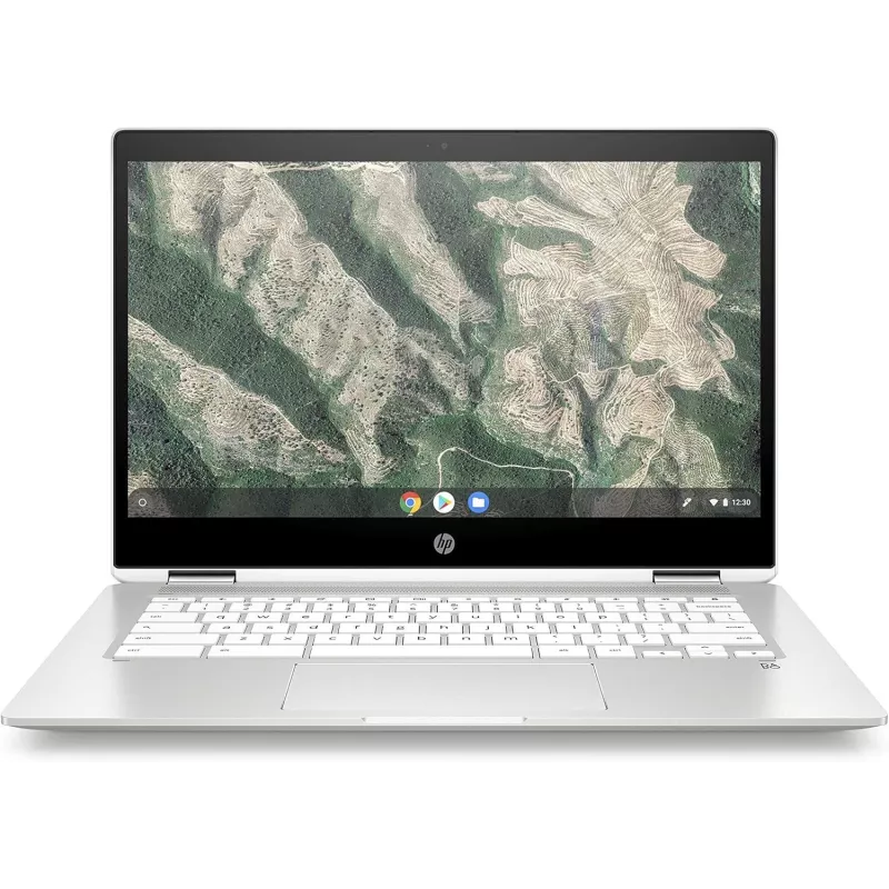 HP Chromebook x360 14c-cc0004na 14 inch FHD Touch 2-in-1 klēpjdators (Intel Core i5-1135G7, 8 GB RAM, 256 GB SSD, Chrome OS, dabīgs sudrabs)