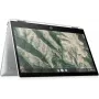 HP Chromebook x360 14c-cc0004na 14 inch FHD Touch 2-in-1 klēpjdators (Intel Core i5-1135G7, 8 GB RAM, 256 GB SSD, Chrome OS, dabīgs sudrabs)
