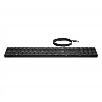 HP Desktop 320K vadu tastatūra Pan Nordic izkārtojums melna