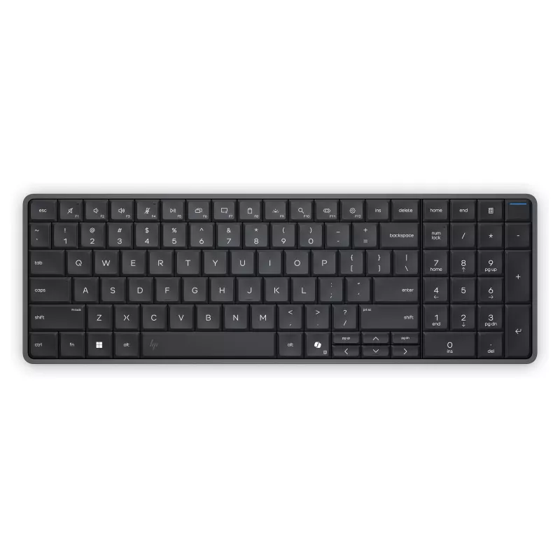 HP EliteBoard G1a Next Gen AI PC - AMD Ryzen 7 PRO 350, 32GB RAM, 1TB SSD, Windows 11 Pro, Wi-Fi 7, Melns