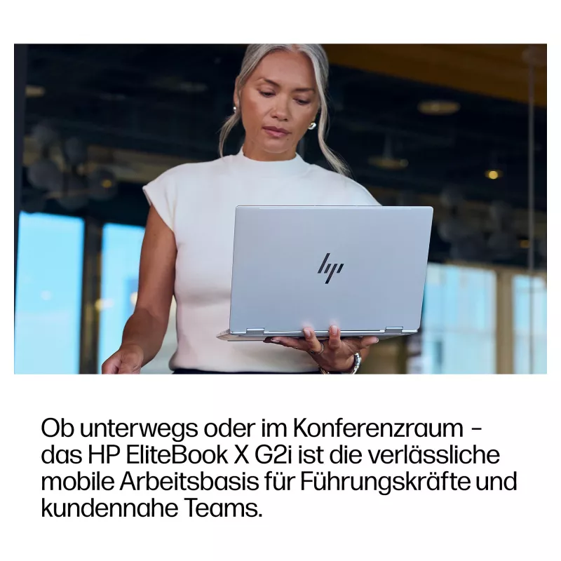 HP EliteBook X G2i 14 collu piezīmjdators Intel Core Ultra 5 325 32GB RAM 512GB SSD Windows 11 Pro 5G LTE sudraba