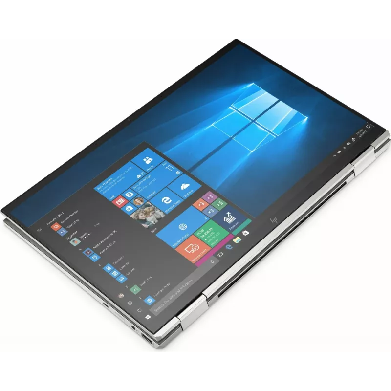 HP EliteBook X360 1040 G7 14 inch FHD skārienjutīgs pārveidojamais klēpjdators, Intel Core i5-10210U, 16GB RAM, 512GB SSD, Windows 10 Pro, sudraba (atjaunota prece)