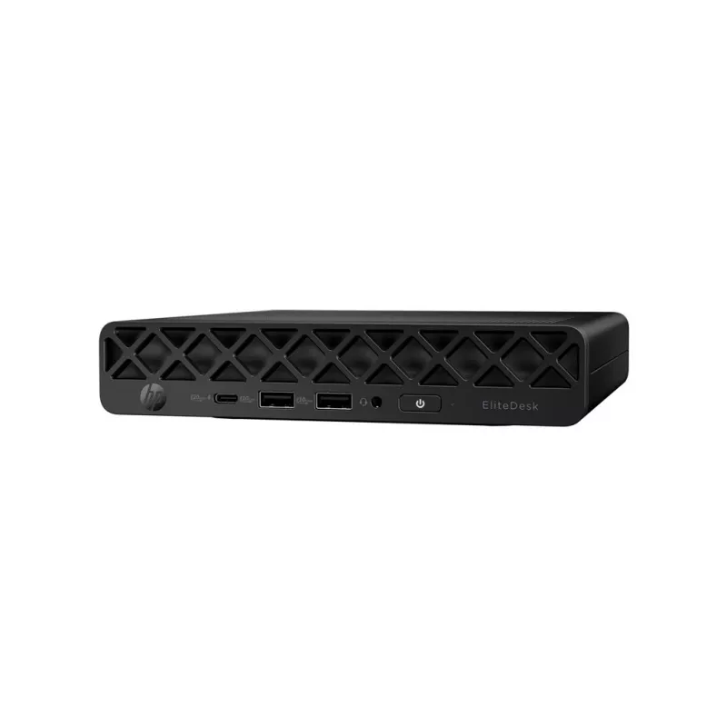 HP EliteDesk 8 Mini G1i Mini PC, Intel Core Ultra 5 235, 24GB DDR5, 512GB NVMe SSD, Windows 11 Pro, Black
