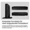HP EliteDesk 8 Mini G2a Mini dators, AMD Ryzen AI 5 435, 16GB RAM, 512GB SSD, Windows 11 Pro, Melns