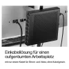 HP EliteDesk 8 Mini G2a Mini dators, AMD Ryzen AI 5 435, 16GB RAM, 512GB SSD, Windows 11 Pro, Melns