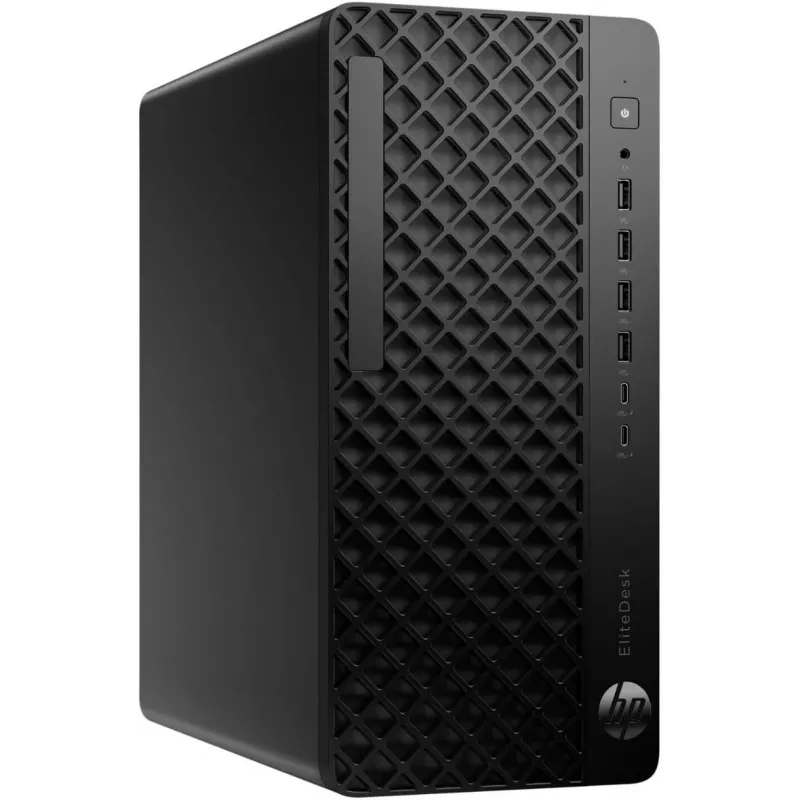 HP EliteDesk 8 Tower G1i galddators AI PC - Intel Core Ultra 7, 16GB RAM, SSD, melns (atjaunota prece)