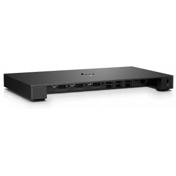 HP Engage One Retail Advanced I/O Connectivity Base, Melns, 284 mm x 162 mm x 27,3 mm, 652,6 g