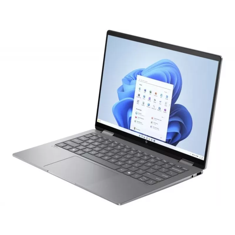 HP Envy x360 14-fc0789nz 2-in-1 klēpjdators | Intel Core Ultra 7 | 14 inch 2.8K OLED Touch | 32GB RAM | 1TB SSD | Windows 11 Home | Natural Silver