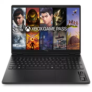 HP HyperX OMEN 15-gb0175ng spēļu portatīvais dators, 15,3 collu WUXGA IPS 165Hz, AMD Ryzen 7 8745HX, 24GB RAM, 1TB SSD, GeForce RTX 5060, Windows 11 Home