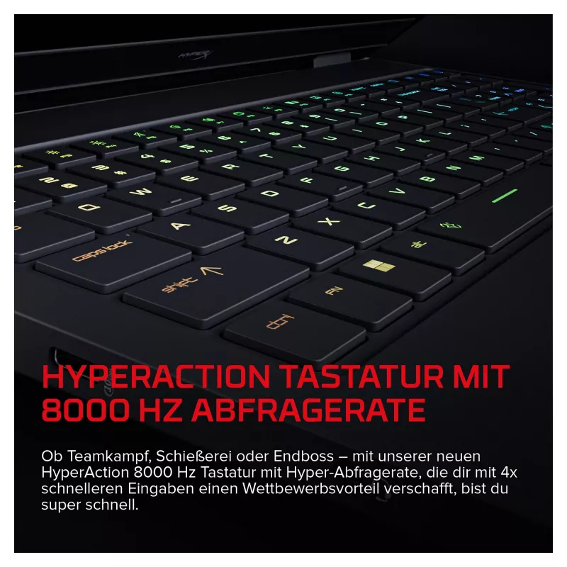 HP HyperX OMEN 16-ap1193ng spēļu klēpjdators, 16,1 collu QHD 165Hz, AMD Ryzen 9 8940HX, 24GB DDR5, 512GB SSD, RTX 5070, Windows 11 Home