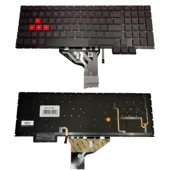 HP Omen 15-ce016na klaviatūra ar apgaismojumu