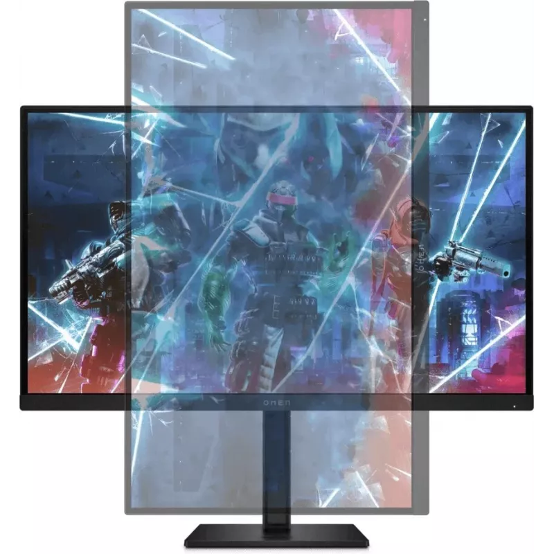 HP Omen 27 27 collu QHD IPS spēļu monitors, 240Hz, 1ms, HDR400, FreeSync Premium Pro, G-SYNC saderīgs