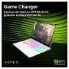 HP OMEN Transcend 14-fb1196ng spēļu klēpjdators, 14 collu 2.8K OLED 120Hz, Intel Core Ultra 9 285H, 32GB RAM, 2TB SSD, RTX 5070, Windows 11 Home, vācu QWERTZ, Shadow Black