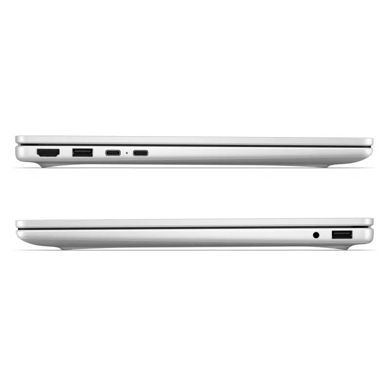 HP OmniBook 3 14-hu0012nwx 14 inch 2K IPS klēpjdators - Intel Core 3 100U, 8GB DDR5, 256GB SSD, Windows 11 Home, Glacier Silver