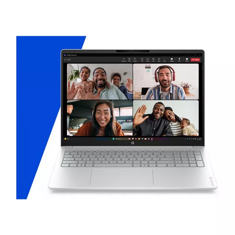 HP OmniBook 3 16-bu0131ng, 16 collu WUXGA IPS, Intel Core 3 100U, 8GB RAM, 512GB SSD, Windows 11 Home, Natural Silver