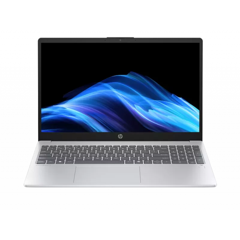 HP OmniBook 3 NGAI 15-fn0007ne Laptop, AMD Ryzen AI 5 340, 24 GB RAM, 512 GB SSD, 15.6 inch FHD, Sudraba
