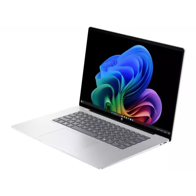 HP OmniBook 5 NGAI 16-bf0754ng 16 collu WUXGA OLED klēpjdators - Snapdragon X, 16GB RAM, SSD, Windows 11 Home, melns