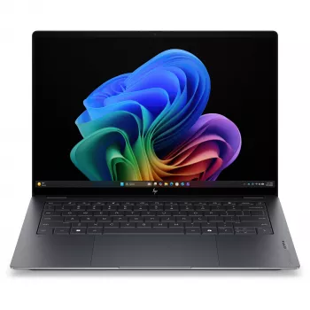 HP OmniBook Ultra 14-kd0472ngx, Intel Core Ultra 7 356H, 32GB RAM, 1TB SSD, 14 collu skārienekrāns, Windows 11 Home, dabīgs sudrabs (vācu tastatūra)