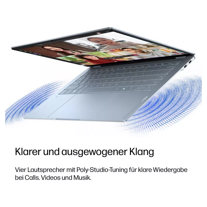 HP OmniBook Ultra 14-kg0470ngx Snapdragon X Elite 32GB 1TB SSD Windows 11 Home skārienekrāns