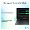 HP OmniBook Ultra Flip 14-fh0678ng 2-in-1 klēpjdators, Intel Core Ultra 7, 32GB RAM, 1TB SSD, 14 collu OLED skārienekrāns, Windows 11 Home, dabīgs sudrabs