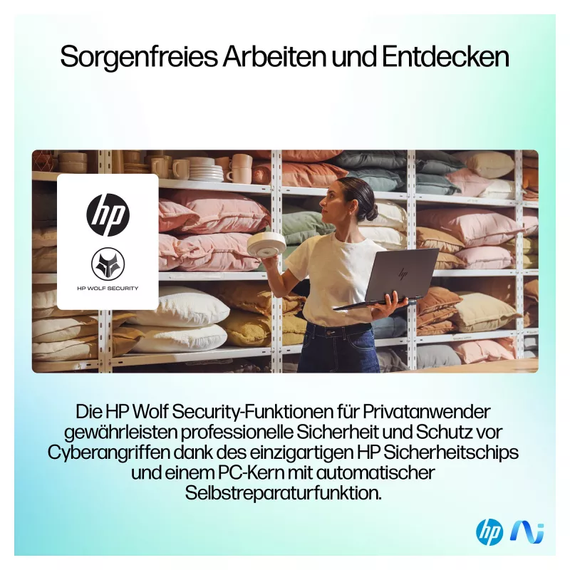HP OmniBook Ultra Flip 14-fh0678ng 2-in-1 klēpjdators, Intel Core Ultra 7, 32GB RAM, 1TB SSD, 14 collu OLED skārienekrāns, Windows 11 Home, dabīgs sudrabs