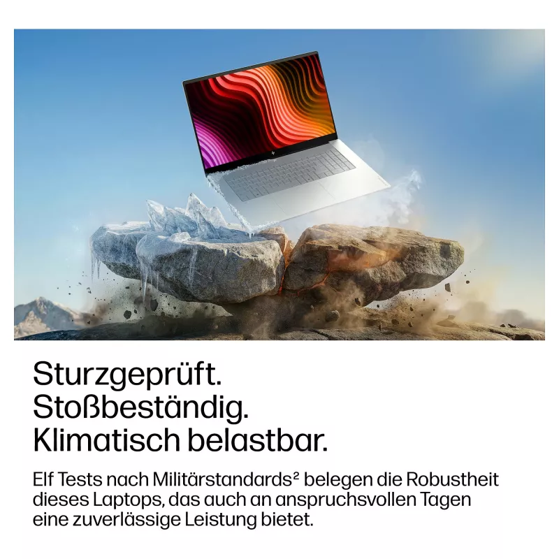 HP OmniBook X 17-de0473ngx Snapdragon X Elite X7-358H 32GB 1TB SSD Windows 11 Home dabīgs sudrabs