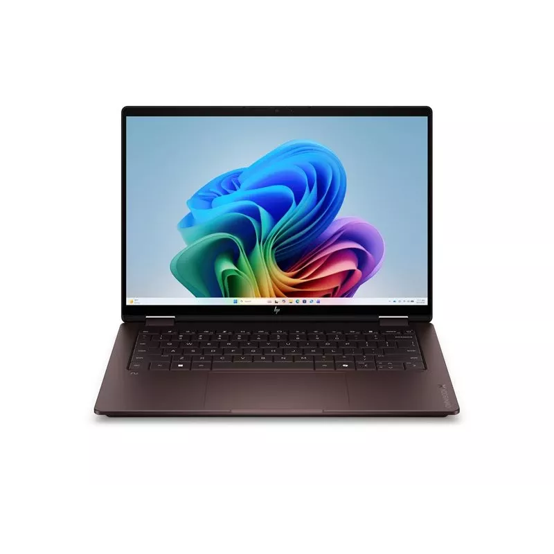 HP OmniBook X Flip AI x360 14 collu 2K skārienjūtīgs klēpjdators, AMD Ryzen AI 5 430, 16GB LPDDR5X, 512GB PCIe SSD, AMD Radeon 840M grafika, Windows 11 Home, 1 gada garantija