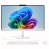 HP OmniStudio 27-cw0471ng All-in-One dators, 27 collu QHD IPS, AMD Ryzen AI 7 445, 16GB RAM, 512GB SSD, Windows 11 Home, balts