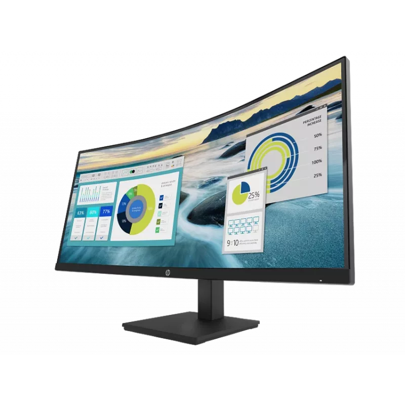 HP P34hc G4 34-collu izliekts WQHD monitors (atjaunota prece)