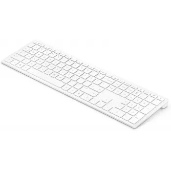 HP Pavilion Wireless Keyboard 600 - Balts - Standarta - Bezvadu - RF Bezvadu - Mehāniskie slēdži - Balts