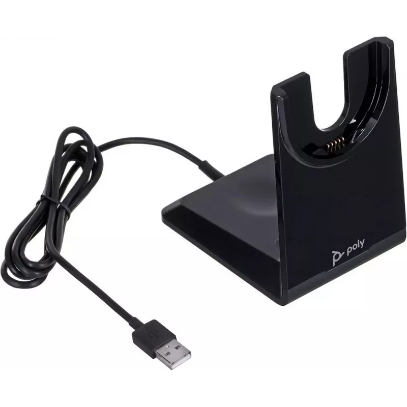 HP Poly Charging Stand for Voyager 4300 UC Series 4310, 4320, Voyager Focus 2 Office, 2 UC (220265-01)