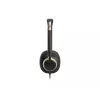 HP Poly Mission 825 Stereo USB vadu austiņas ar aktīvo trokšņu slāpēšanu, melnas, sertificētas Microsoft Teams, Zoom, Google Meet, Works With Chromebook