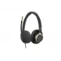 HP Poly Mission 825 Stereo USB vadu austiņas ar aktīvo trokšņu slāpēšanu, melnas, sertificētas Microsoft Teams, Zoom, Google Meet, Works With Chromebook