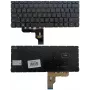 HP ProBook 430 G8/G9, 435 G7/G8 ASV angļu valodas tastatūra ar apgaismojumu (melna)