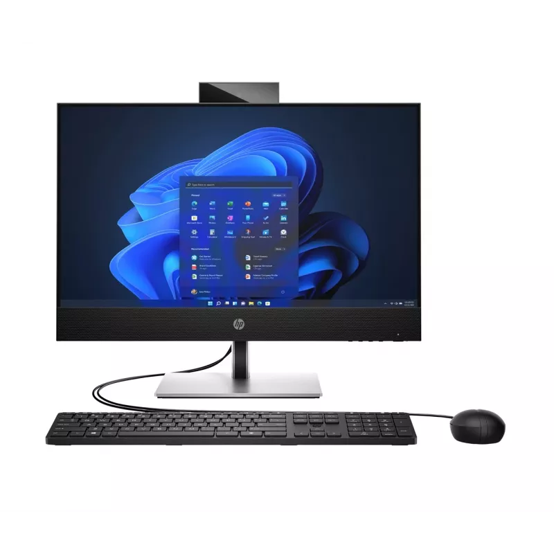HP ProOne 440 G9 23,8 collu All-in-One dators - Intel Core i5-13500T, 16GB DDR4, 512GB SSD, Windows 11 Pro, 5MP kamera, tastatūra un pele